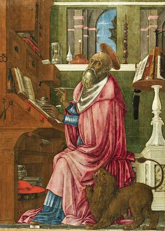 saint jerome in study